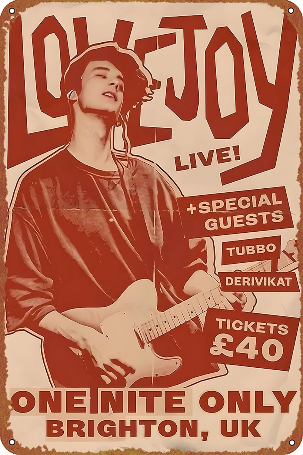 Home Decor Logo - Poster Musik Konser LOVEJOY Era 90-an,