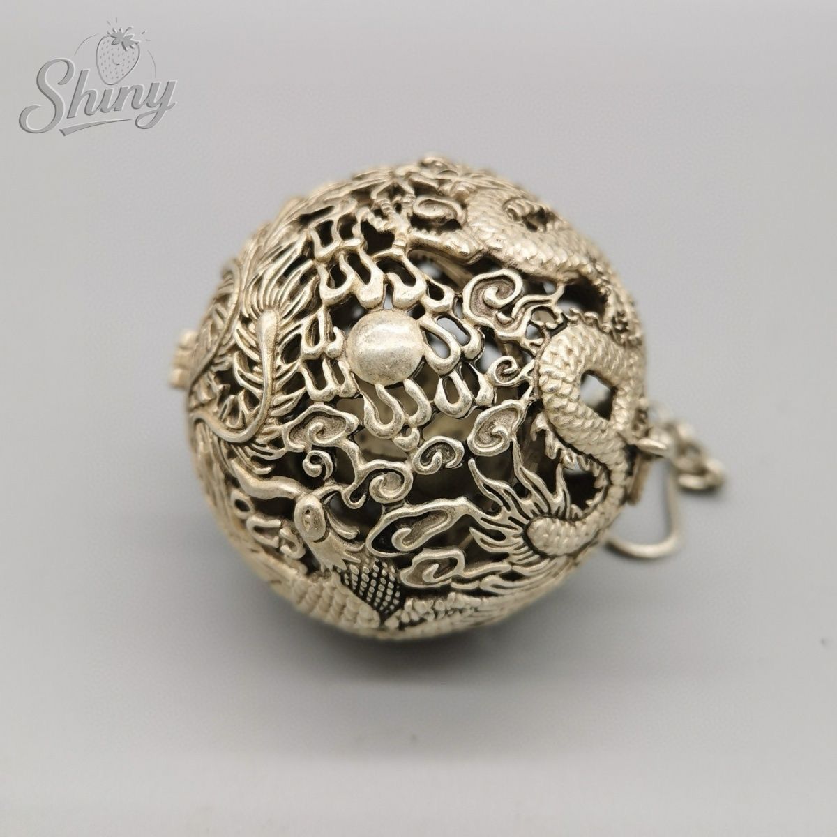 Home Decor Humacao - Cina Kuno Ukiran Tangan Perunggu Naga