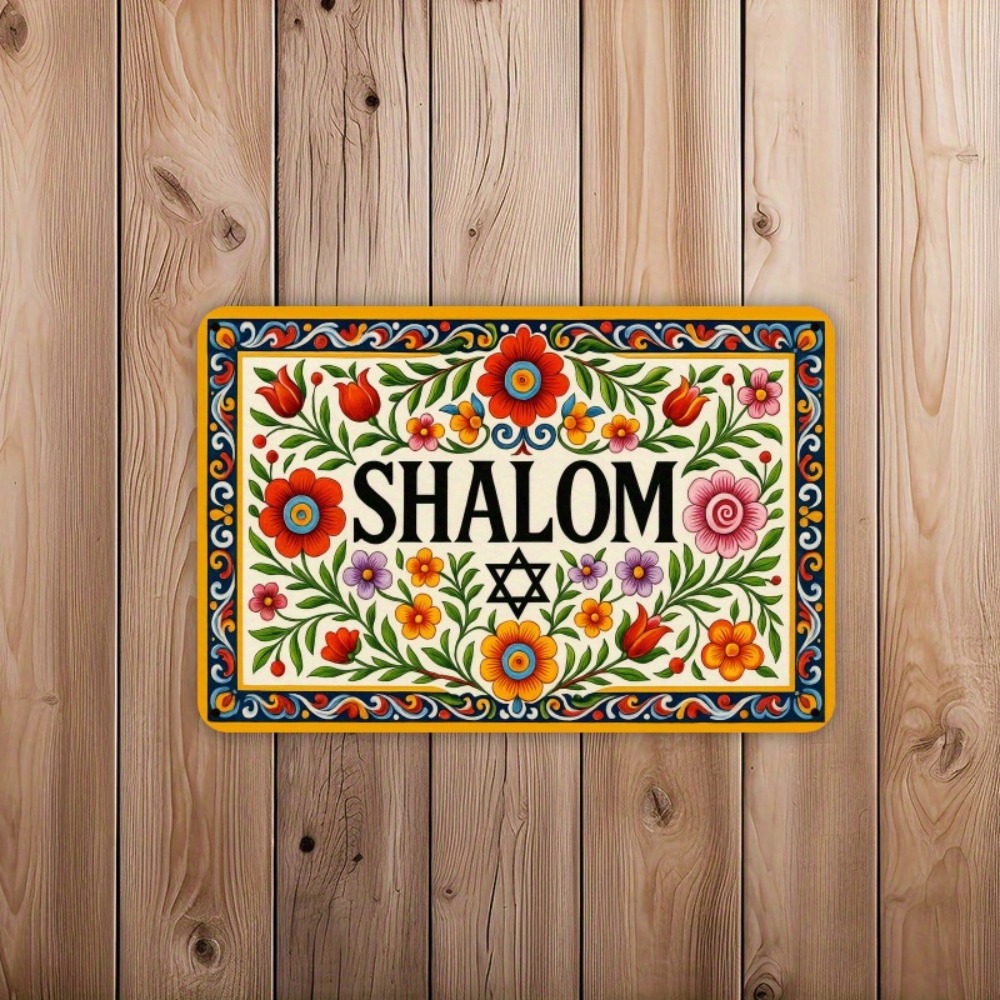 Home Decoration - CIFBUY Hiasan Dinding Aluminium Vintage 8x8