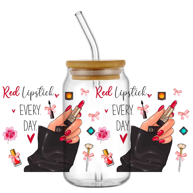 Home Decor Logo - Desain kosmetik wanita Stiker UV DTF