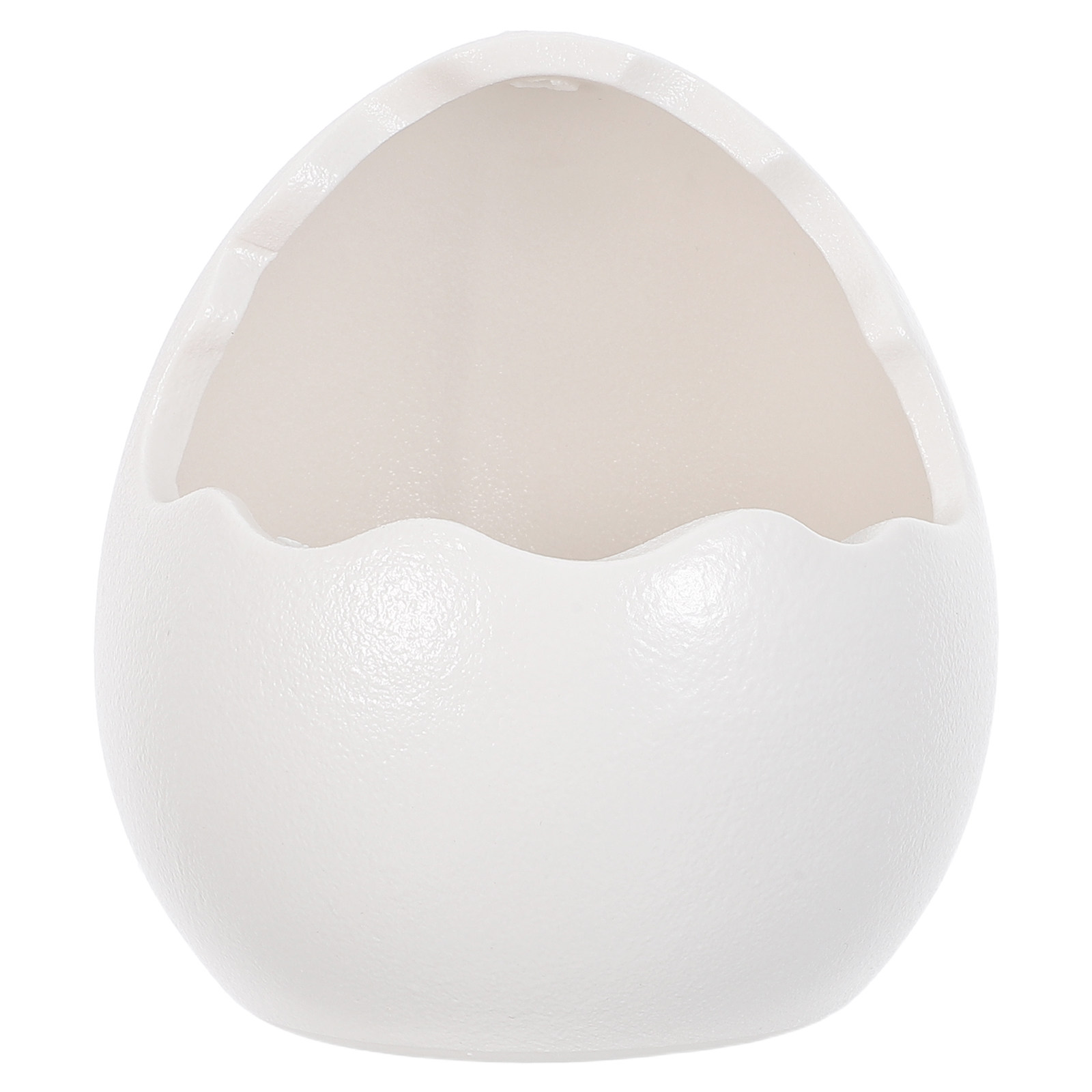 Succulent Planter Pot - Pot Keramik Telur Retak Lucu untuk
