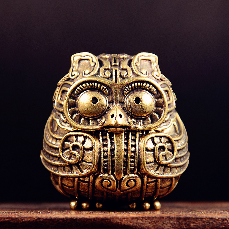 Home Decor Humacao - Patung Burung Hantu Kecil Lucu dari