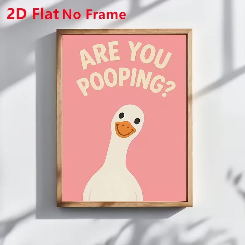 Home Decor Quotes - Modern Pink Are You Pooping Quotes