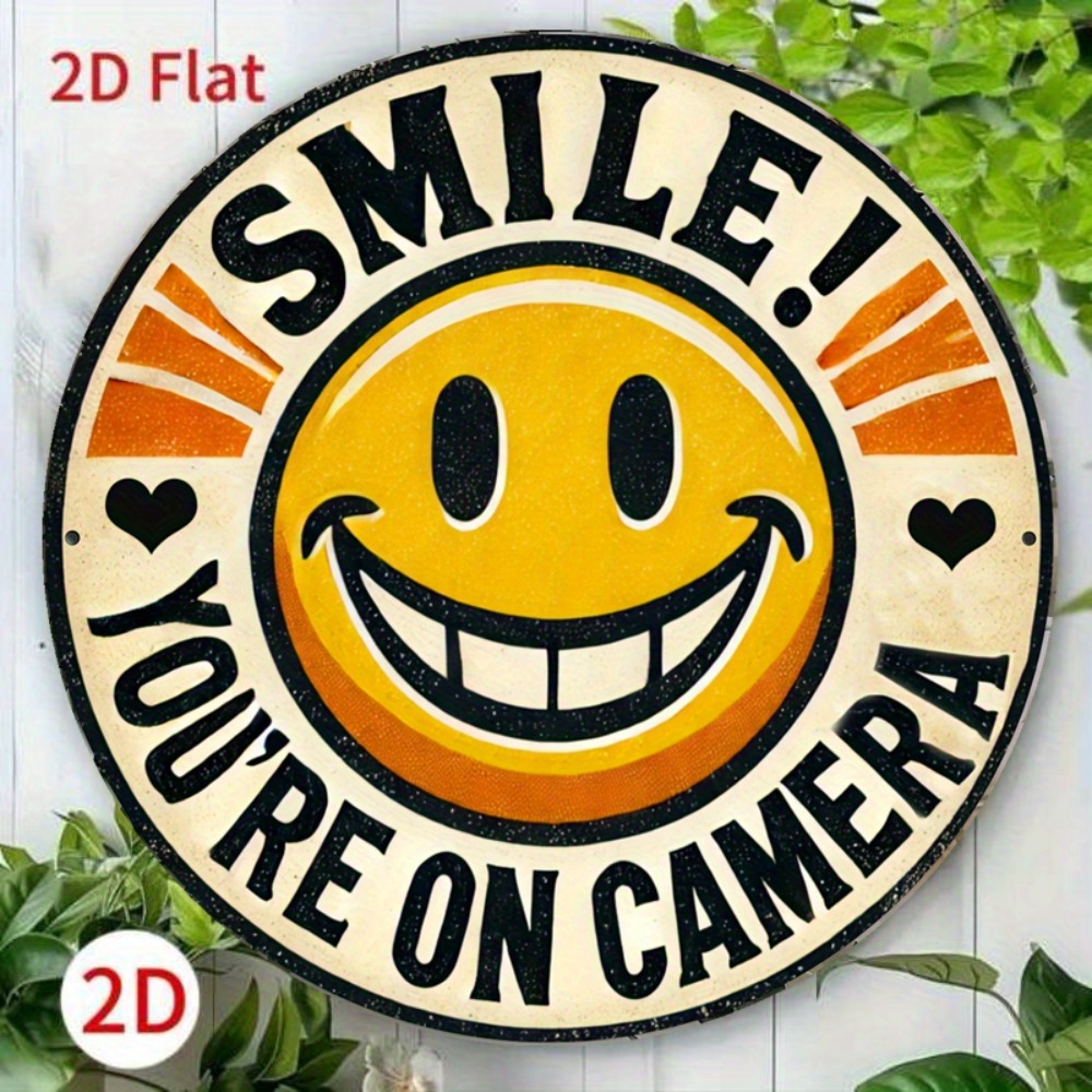 Home Decor Emoji - 2026 Papan Kayu 2D Datar Bertuliskan