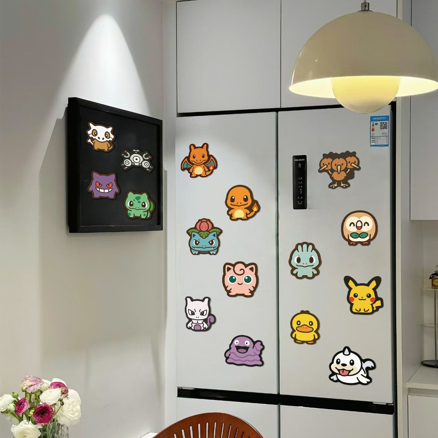 Home Decor Kolkata - Magnet Kulkas Kartun Pokemon Berbagai Gaya,