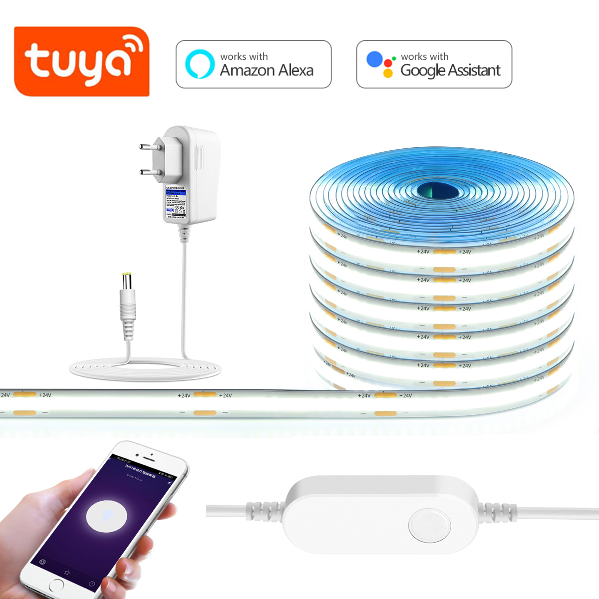 Home Decor Free App - Lampu Strip LED COB 3M 5M