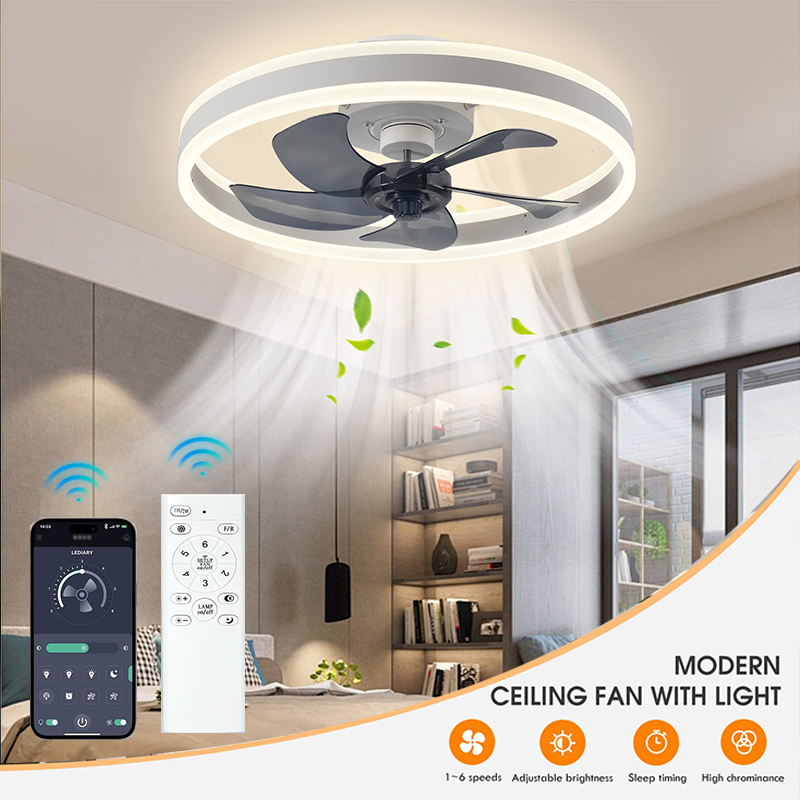 Home Decor Free App - Kipas Lampu Langit-langit LED dengan Kontrol