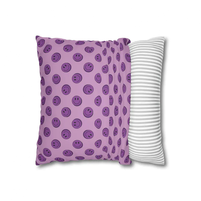 VIKAMA Sarung Bantal Senyum Un - Home Decor Emoji ulasan dan harga