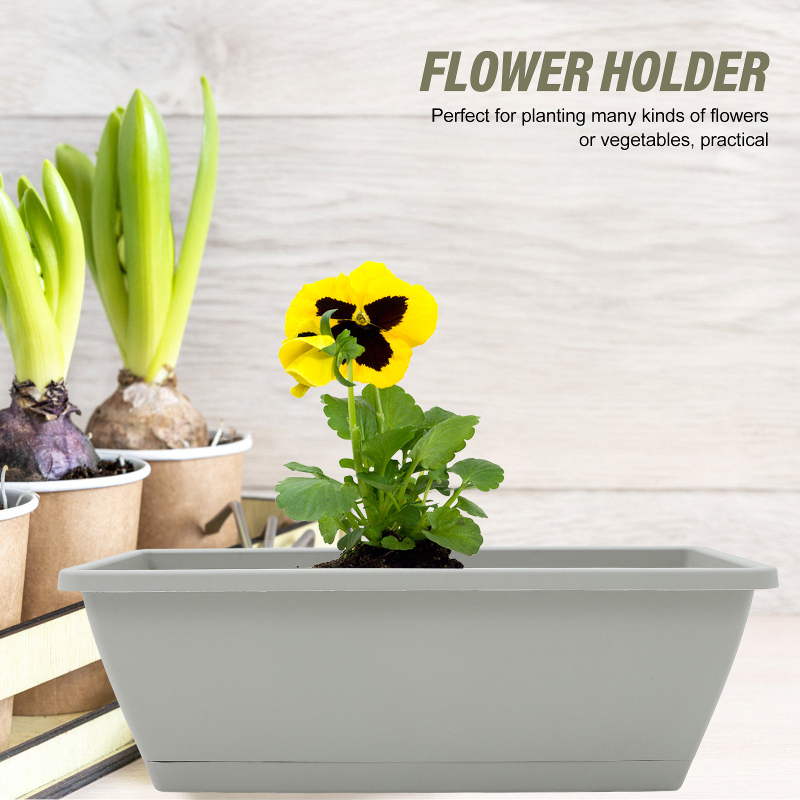 4Set Kotak Penanam di Ambang J - Succulent Planter Pot ulasan dan harga