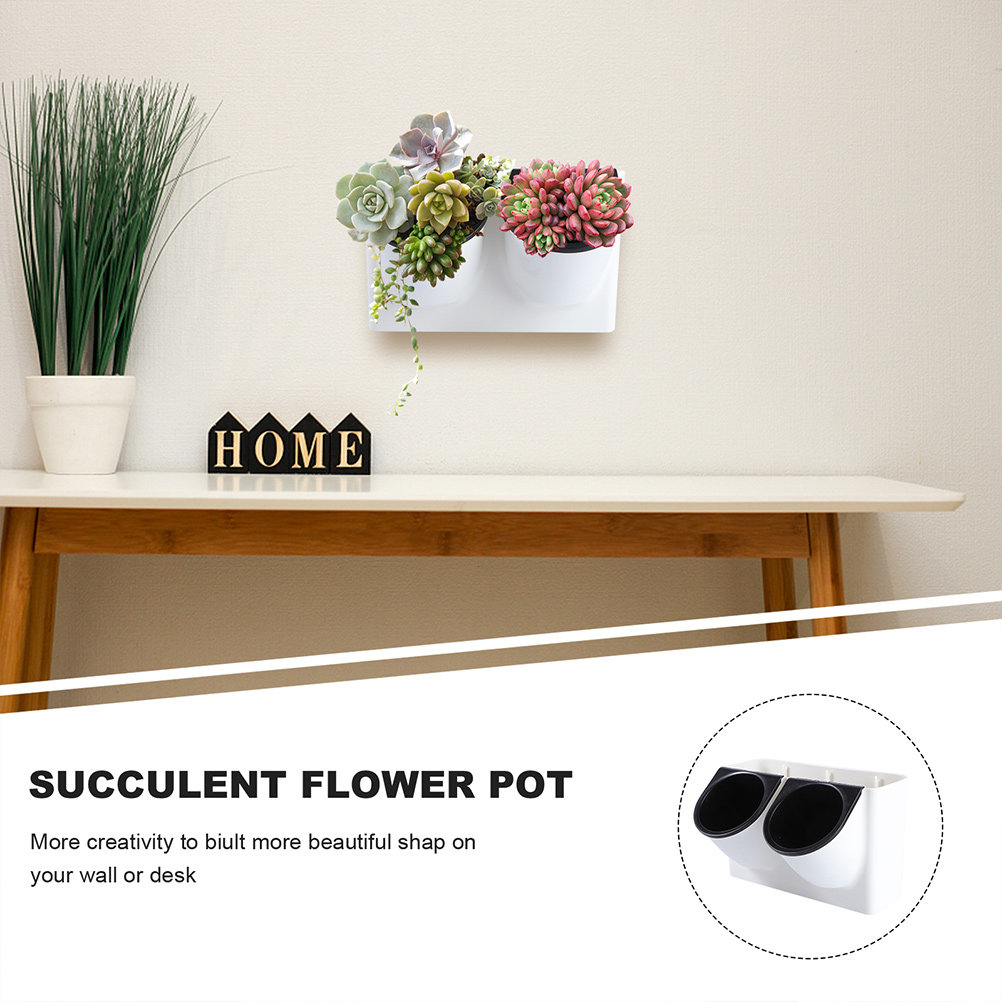 Pot Bunga Plastik Violet denga - Succulent Planter Pot ulasan dan harga