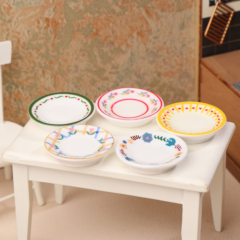 5 Buah 1/12 Rumah Boneka Mini  - Home Decor Kolkata ulasan dan harga