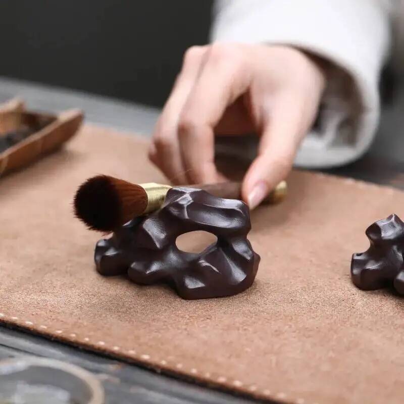 Yixing Zisha Teh Hewan Pelihar - Incense Stick Holder ulasan dan harga