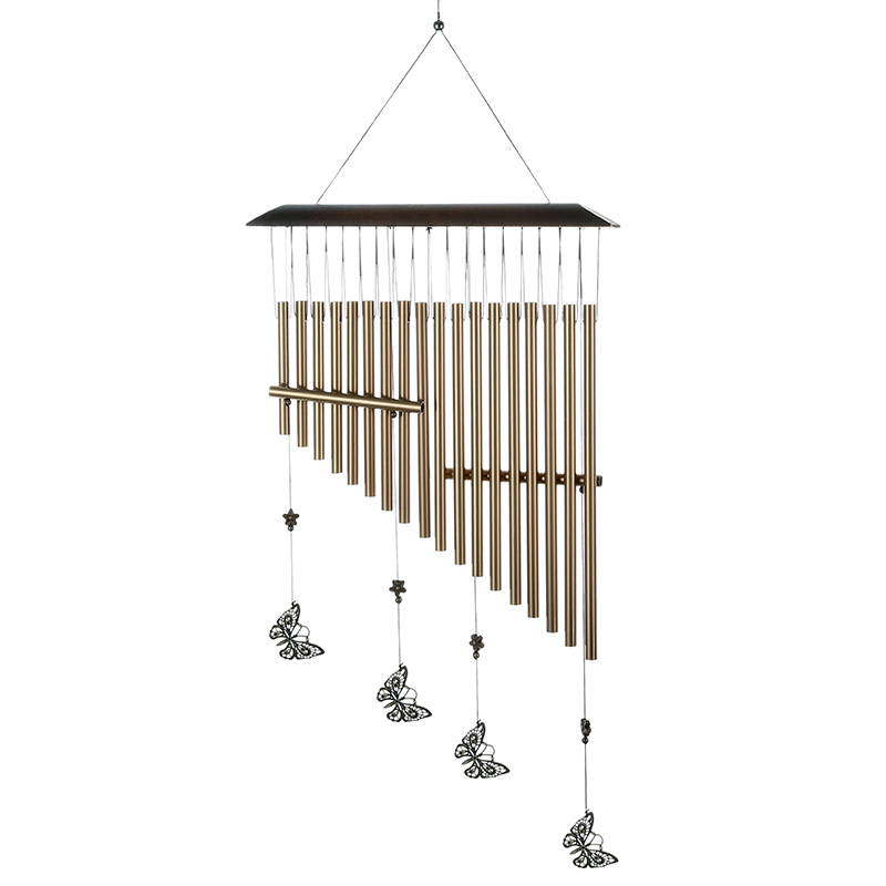 Lonceng angin tabung aluminium - Home Decor Youtube ulasan dan harga