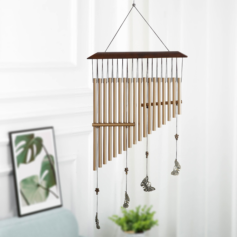 Lonceng angin tabung aluminium - Home Decor Youtube ulasan dan harga