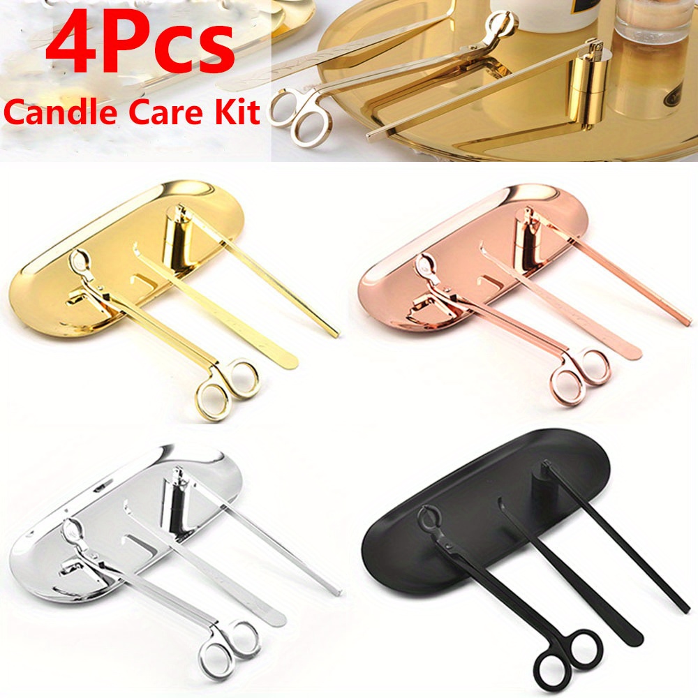 4 Buah/Set Kit Perawatan Lilin - Home Decor Manufacturers ulasan dan harga