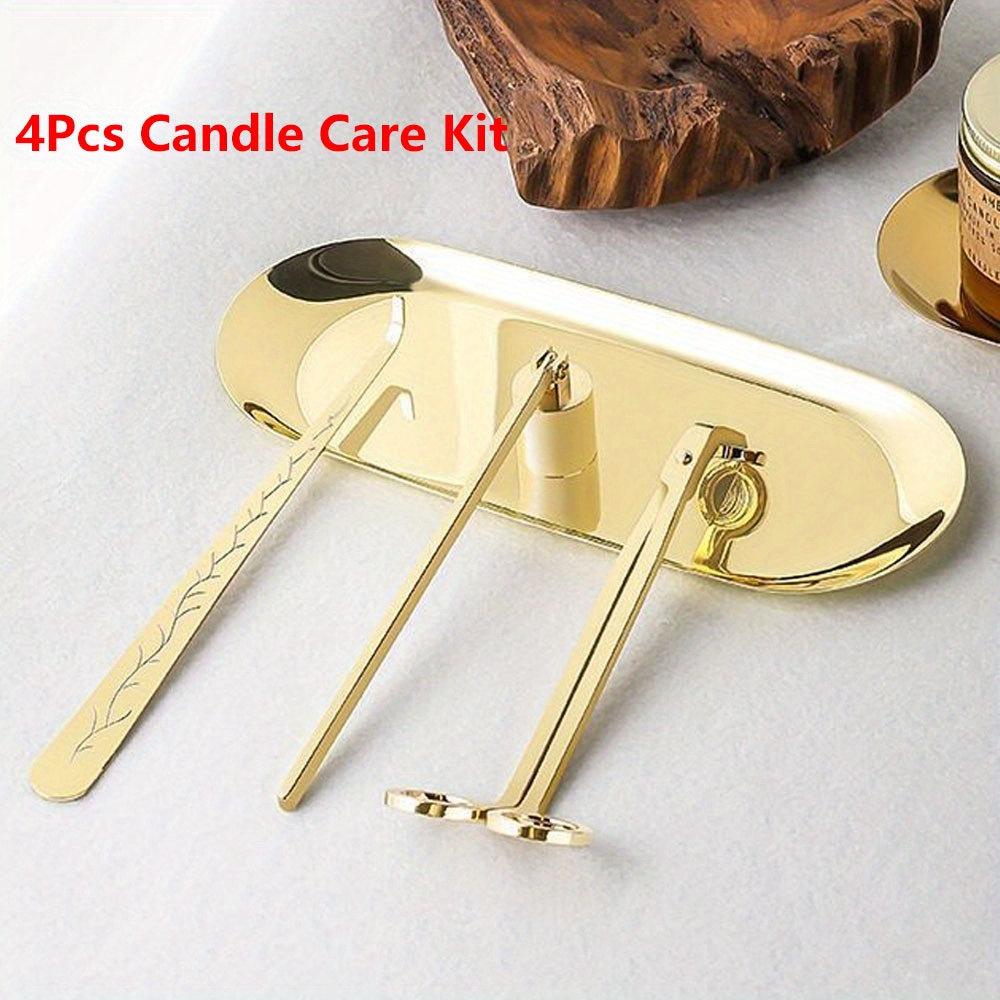 4 Buah/Set Kit Perawatan Lilin - Home Decor Manufacturers ulasan dan harga