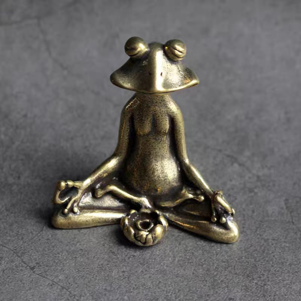 Patung Katak Buddha Zen Medita - Home Decor Humacao ulasan dan harga
