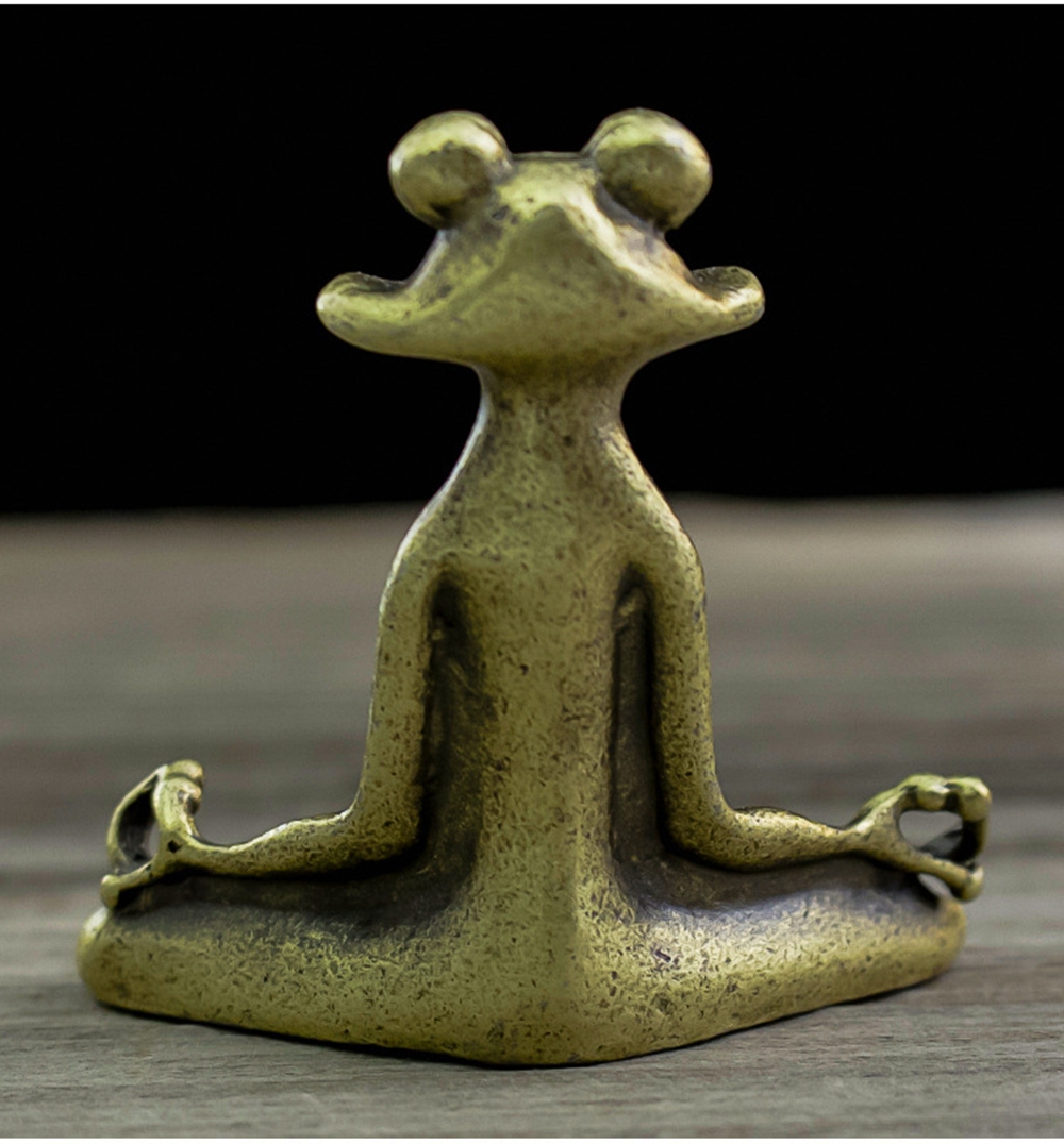Patung Katak Buddha Zen Medita - Home Decor Humacao ulasan dan harga