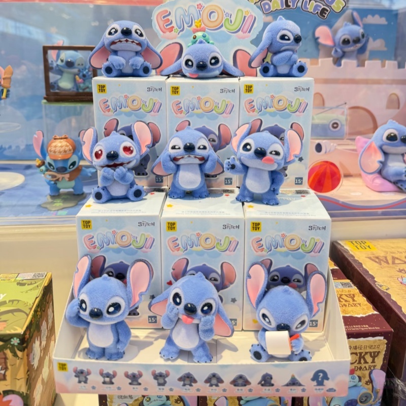 Toptoy Stitch Emoji Blind Box  - Home Decor Emoji ulasan dan harga
