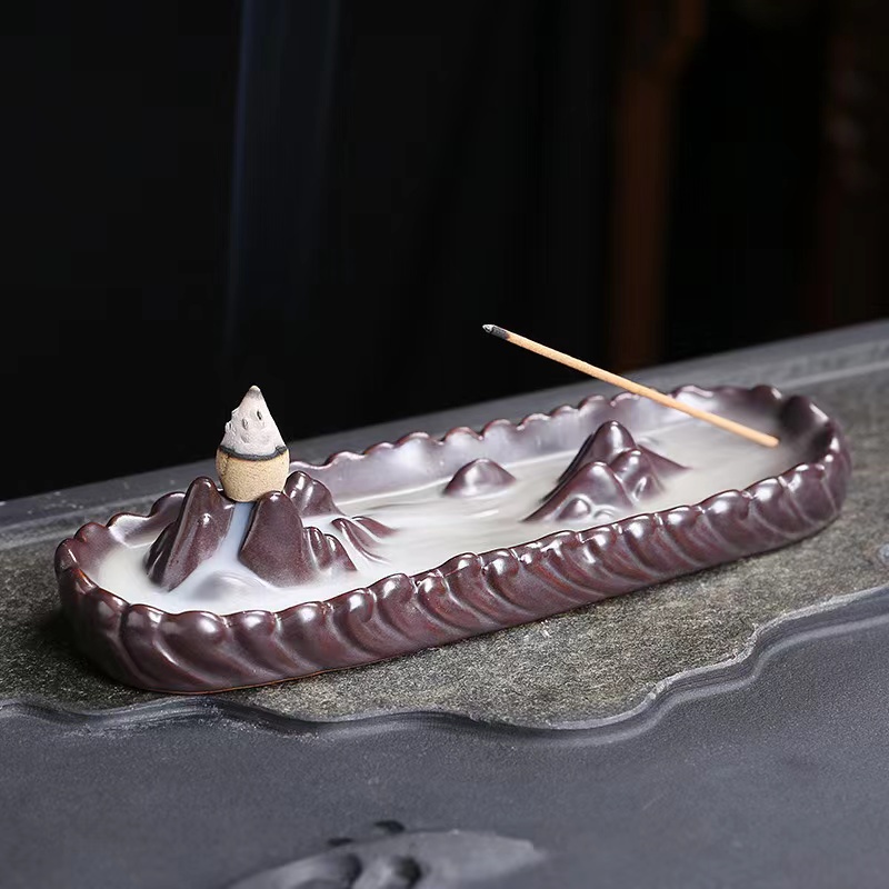 Tempat dupa beton besar cetaka - Incense Stick Holder ulasan dan harga