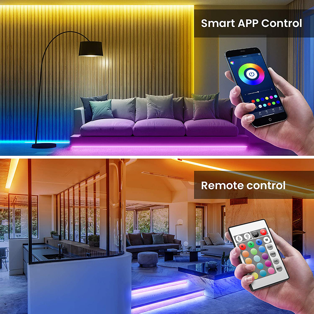 RGB5050 Lampu Latar LED TV Kon - Home Decor Free App ulasan dan harga