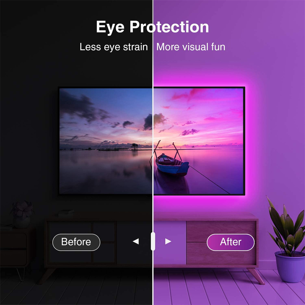 RGB5050 Lampu Latar LED TV Kon - Home Decor Free App ulasan dan harga
