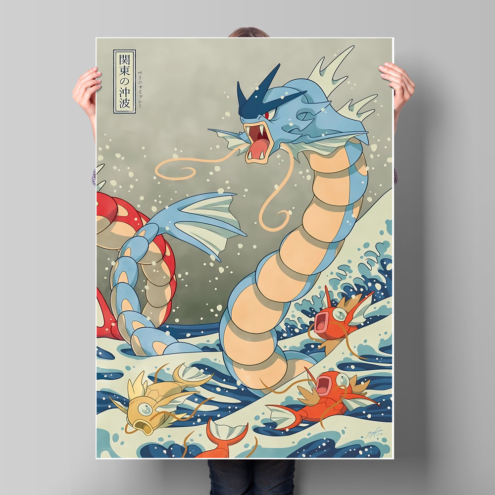 Poster Kanvas Karakter Klasik  - Home Decor Japanese ulasan dan harga