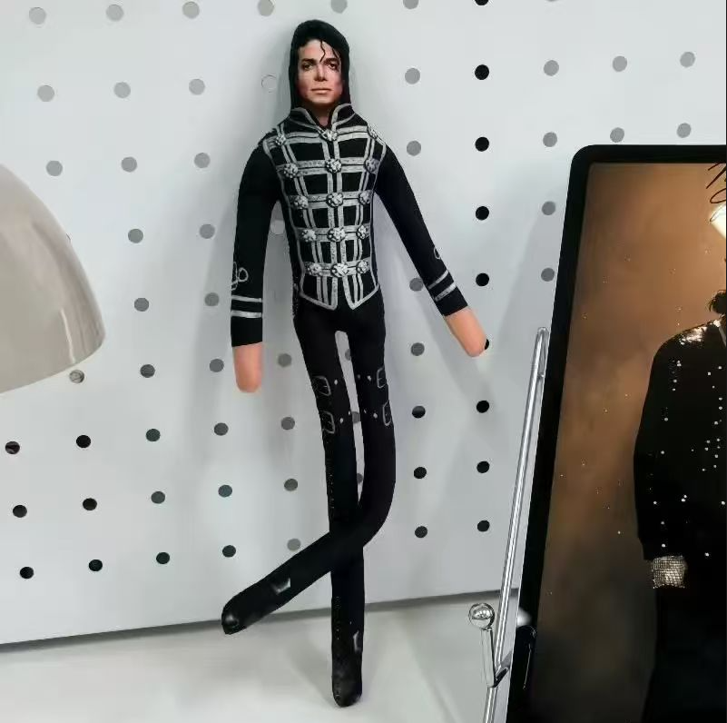 Boneka Plush Michael Jackson d - Home Decor Manufacturers ulasan dan harga
