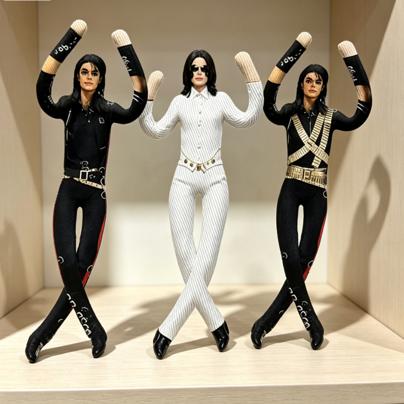 Boneka Plush Michael Jackson d - Home Decor Manufacturers ulasan dan harga