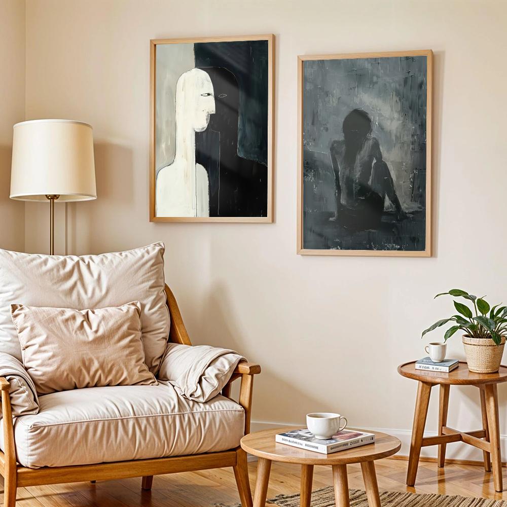 Poster Desain Seni Lukisan Gel - Home Decor Design Ideas ulasan dan harga