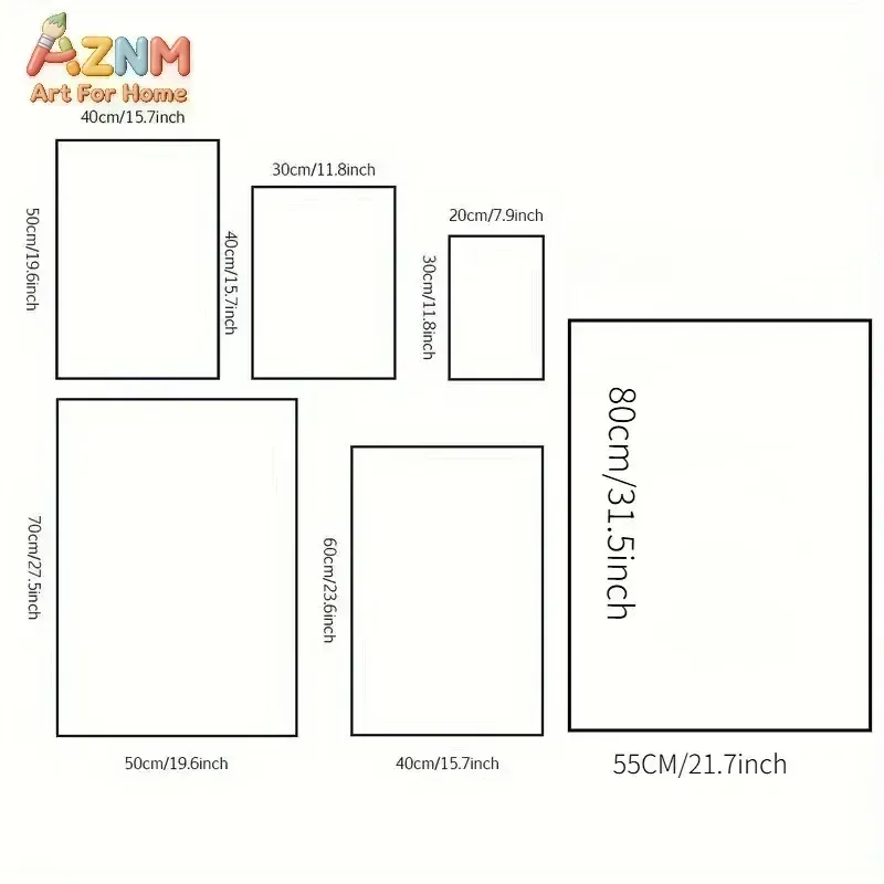 1 Buah AZMNHot Poster Anime Hu - Home Decor Japanese ulasan dan harga