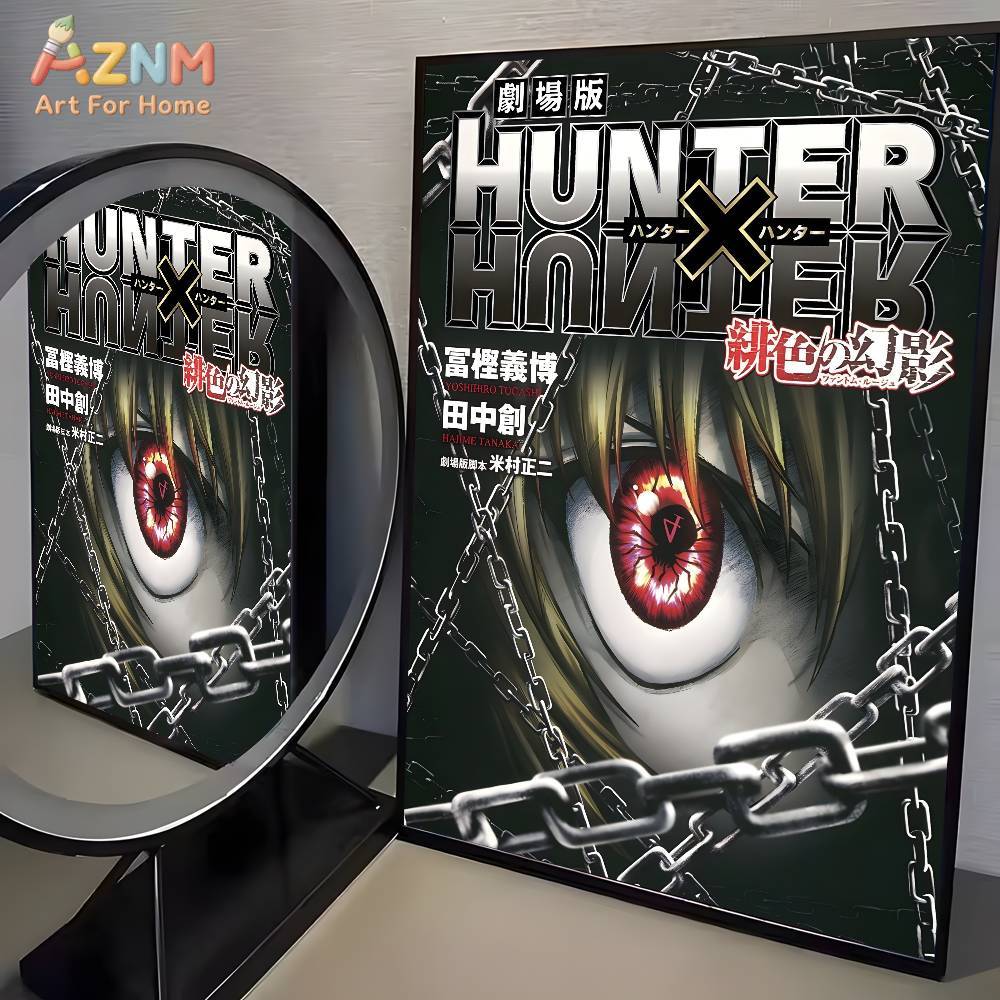 1 Buah AZMNHot Poster Anime Hu - Home Decor Japanese ulasan dan harga