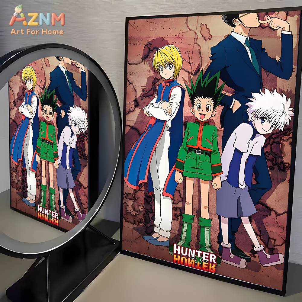 1 Buah AZMNHot Poster Anime Hu - Home Decor Japanese ulasan dan harga