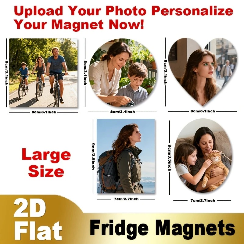 Magnet Kulkas Foto Kustom 2D D - Home Decor Kolkata ulasan dan harga