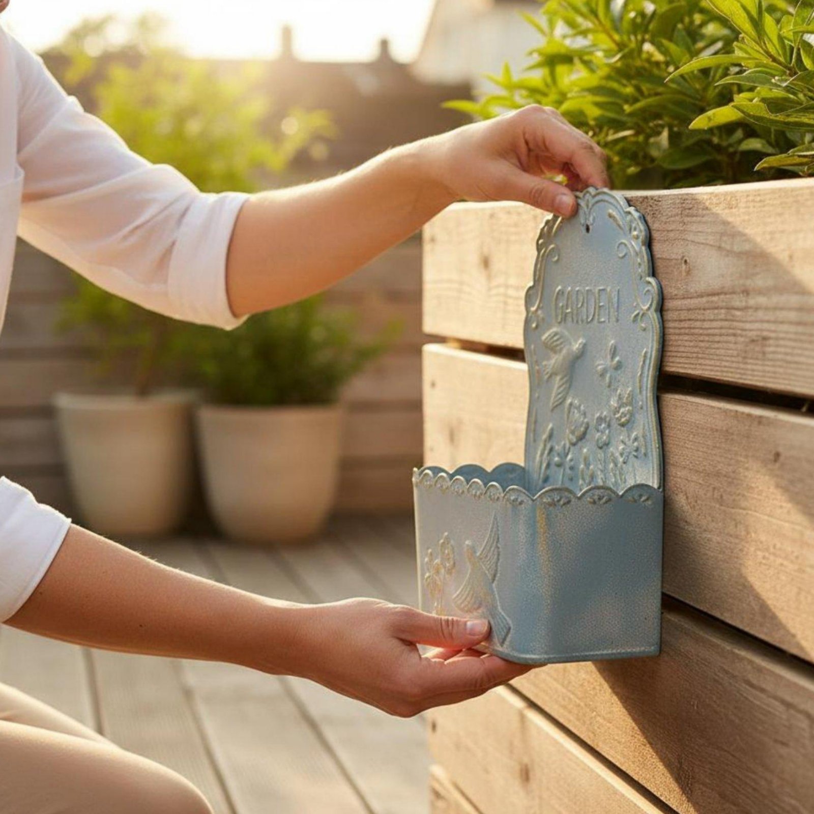 Pot Bunga Gantung Logam Ramah  - Succulent Planter Pot ulasan dan harga