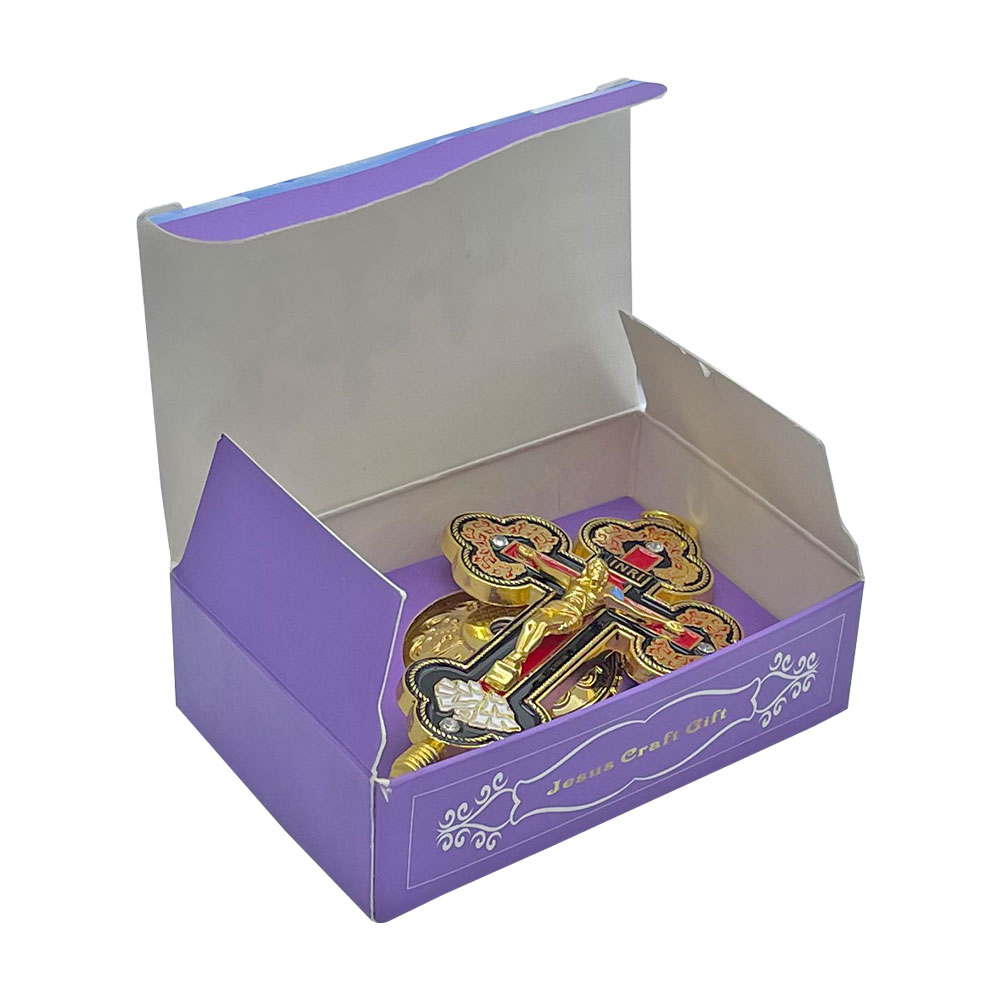 Salib Meja Katolik Emas Enamel - Home Decoration ulasan dan harga