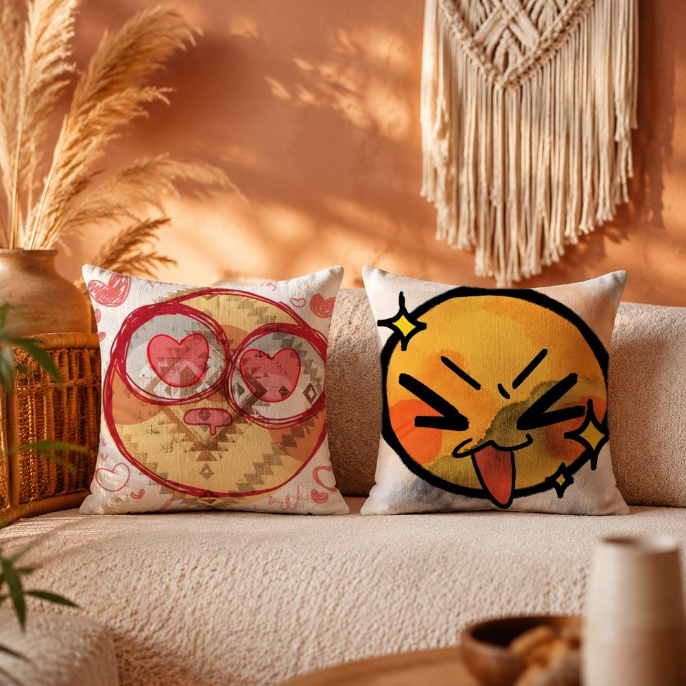 Set Sarung Bantal Emoticon Kun - Home Decor Emoji ulasan dan harga