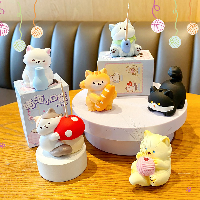 Patung Kucing Kartun Lucu Miao - Home Decor Humacao ulasan dan harga