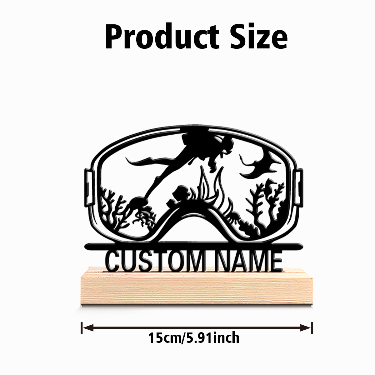 1pc Dekorasi Dinding Kayu Cust - Home Decor Kolkata ulasan dan harga