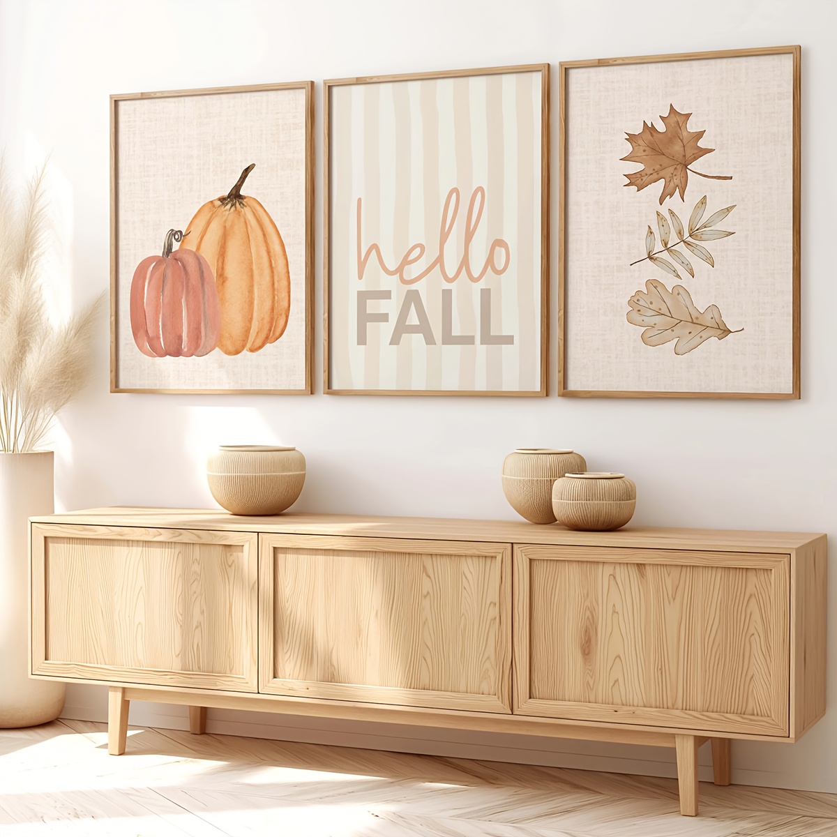 1/3 Buah Poster Seni Dinding M - Home Decor Logo ulasan dan harga