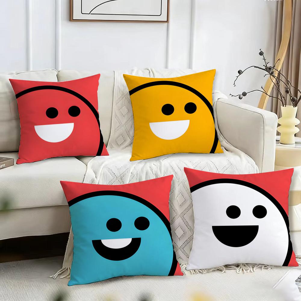 Sarung Bantal Emoji Tersenyum  - Home Decor Emoji ulasan dan harga