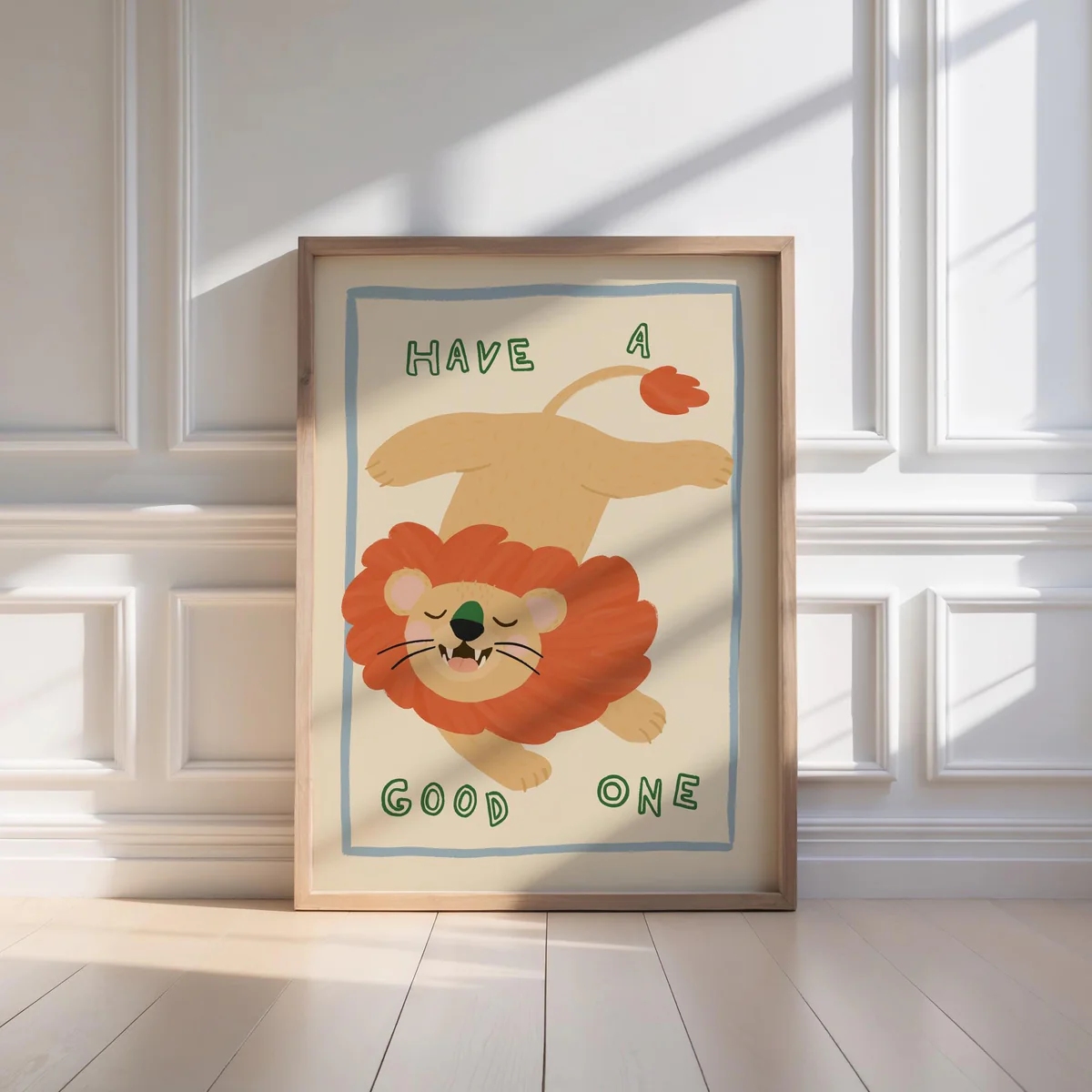 Modern, Kartun Loin And Have A - Home Decor Quotes ulasan dan harga