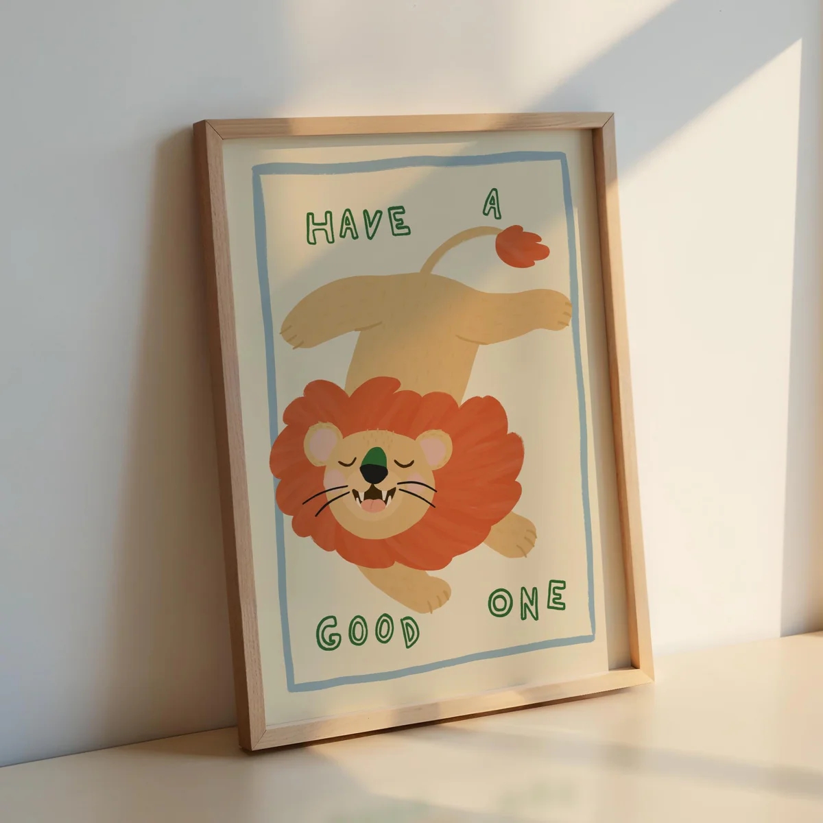 Modern, Kartun Loin And Have A - Home Decor Quotes ulasan dan harga