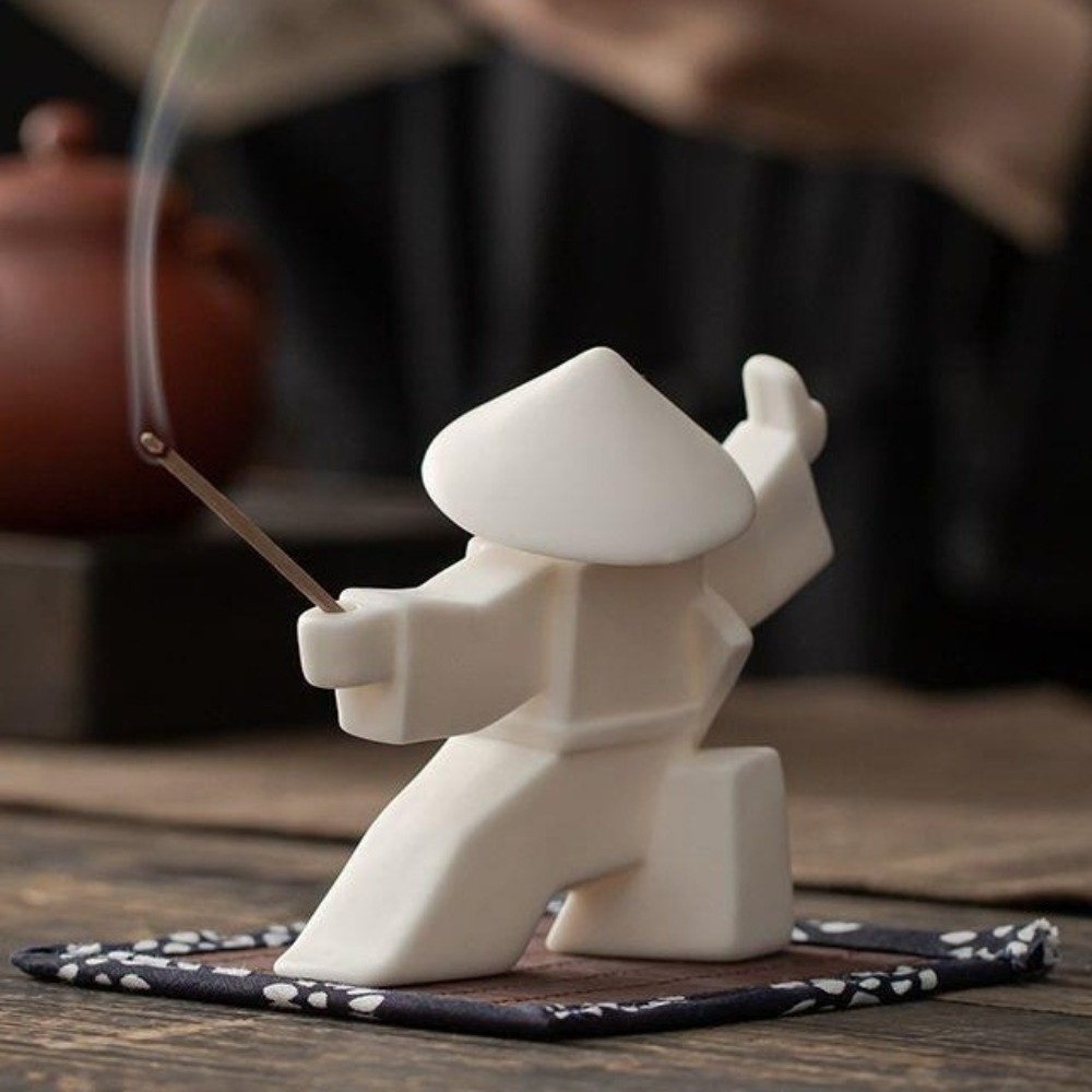 2 Buah Tempat Dupa Samurai Cet - Incense Stick Holder ulasan dan harga