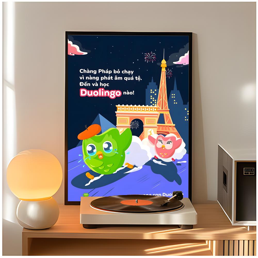 Aplikasi lucu d-duolingo Poste - Home Decor Free App ulasan dan harga
