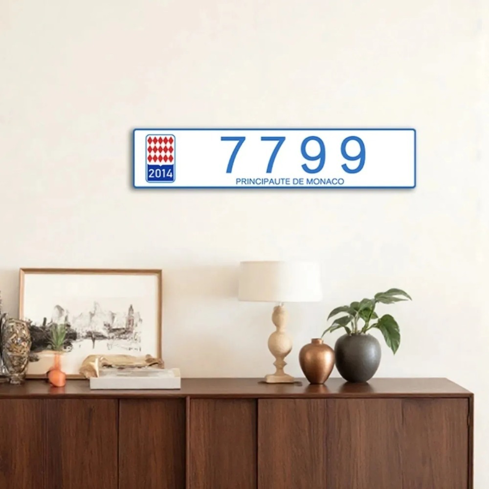Plakat Dekorasi Aluminium Gaya - Home Decor Logo ulasan dan harga