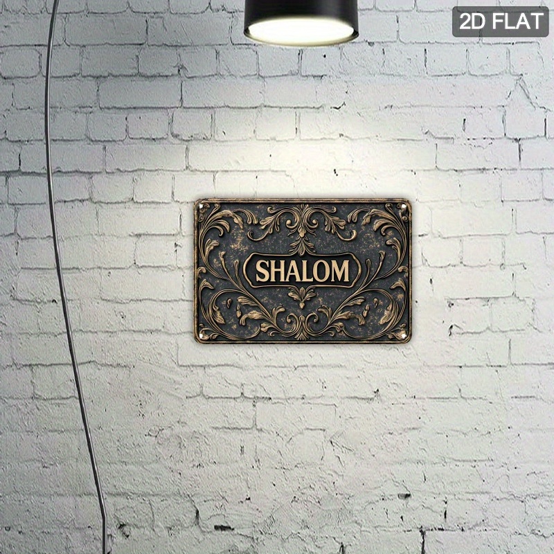 CIFBUY Vintage Shalom Aluminiu - Home Decoration ulasan dan harga