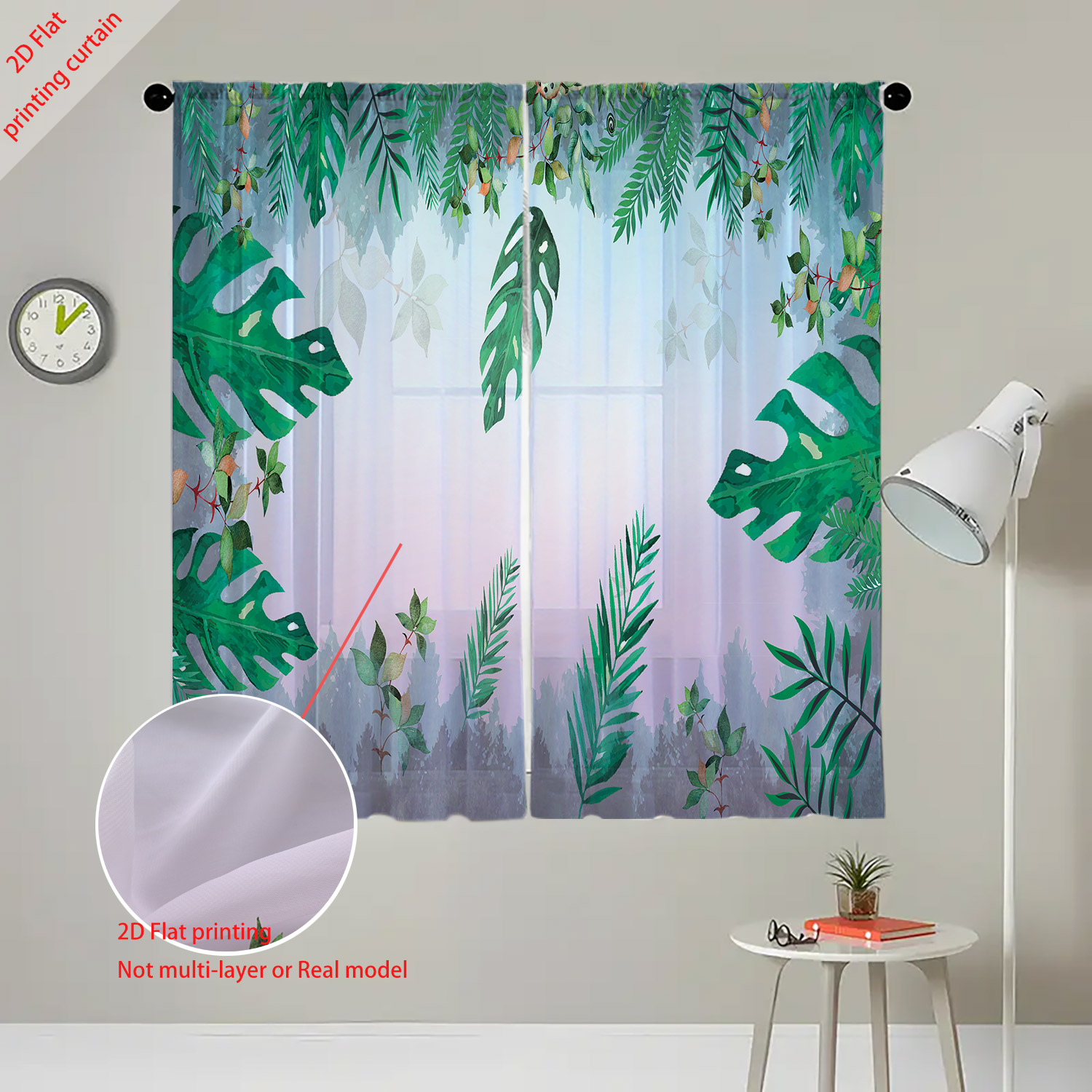 Tirai Layar Transparan Motif T - Home Decor Youtube ulasan dan harga