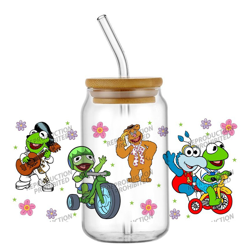 Stiker DTF UV 16oz untuk Gelas - Home Decor Logo ulasan dan harga