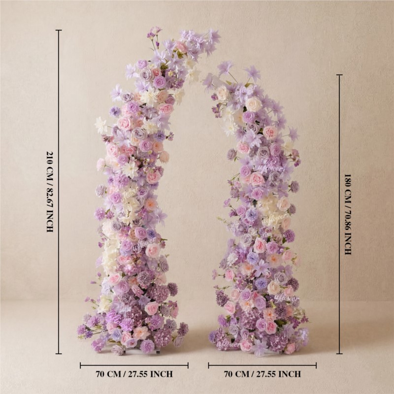 Bunga Lili Ungu Pink 5D Uflowe - Home Decor Event ulasan dan harga